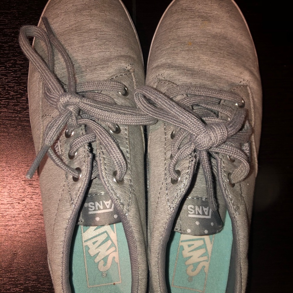 Gray Vans/ Never Worn